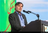 سخنرانی احمد کریمی مدیر پروژه واکسن فخرا در آیین رونمایی از اِلمان دانشمند شهید محسن فخری‌زاده در آبسرد،دماوند