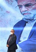 بهرام عین اللهی وزیر بهداشت در آیین دانشگاهی اولین سالگرد شهادت شهید محسن فخری زاده 