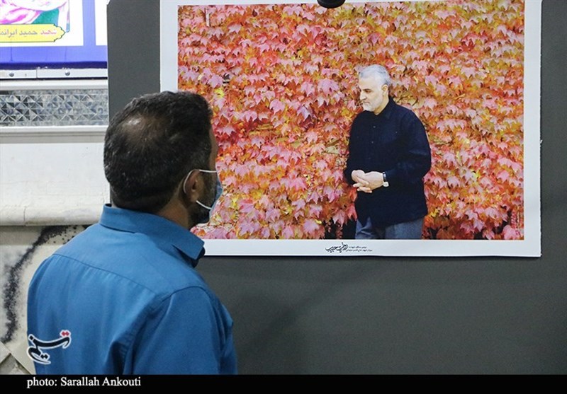 استان کرمان , شهید , شهید سپهبد قاسم سلیمانی , عکس , نمایشگاه عکس , 