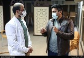 جواد فروغی دارنده مدال طلای تیراندازی بازی‌های المپیک توکیو در چهارمین شب برنامه همسنگر-مدافعان حرم
