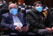 حضور بیژن زنگنه وزیرسابق نفت در مراسم بزرگداشت سردار جهادی حاج مهدی ورشابی