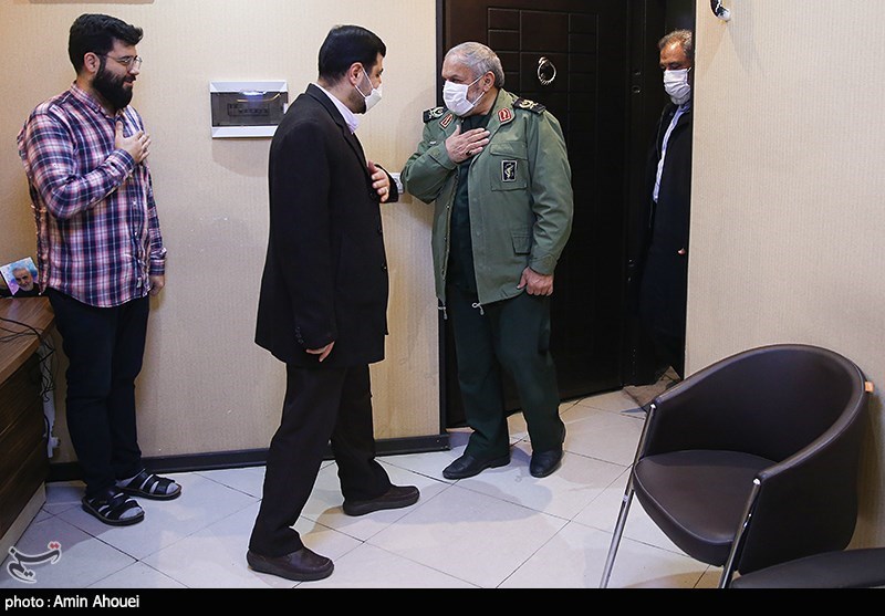 حضور سردار نادر ادیبی دبیر ستاد مرکزی راهیان نور در خبرگزاری تسنیم