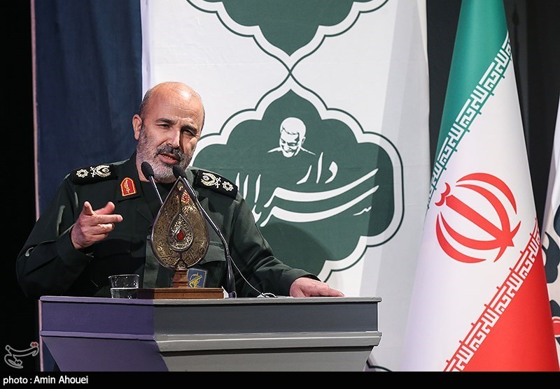 سخنرانی سردار محمدرضا فلاح‌ زاده جانشین سپاه قدس در اختتامیه نخستین کنگره شعر سردار سربداران