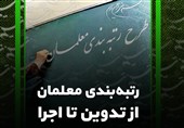 آغاز اجرای رتبه‌بندی از ابتدای سال 1401/حداقل حقوق معلمان 8 میلیون