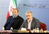 سخنرانی سید رضا فاطمی‌امین وزیر صمت در گردهمایی سفرای ایران در کشورهای همسایه