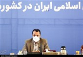 سخنرانی علی صالح‌آبادی رئیس کل بانک مرکزی در گردهمایی سفرای ایران در کشورهای همسایه