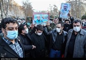 مراسم تشییع شهید حسن ایرلو سفیر ایران در یمن