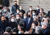 حسین امیرعبدالهیان وزیر امور خارجه در مراسم تشییع شهید «حسن ایرلو» سفیر ایران در یمن مراسم تشییع شهید «حسن ایرلو» سفیر ایران در یمن