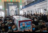مراسم تشییع پیکر شهید حاج حسن ایرلو سفیر ایران در یمن