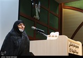 سخنرانی یکی از خیرین مجموعه  شیرخوارگاه رفیده