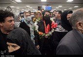 استقبال از قهرمانان تیم ملی کاراته در کرمانشاه