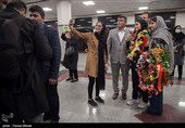 استقبال از قهرمانان تیم ملی کاراته در کرمانشاه