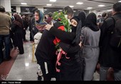 استقبال از قهرمانان تیم ملی کاراته در کرمانشاه