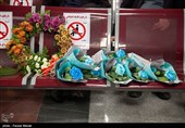 استقبال از قهرمانان تیم ملی کاراته در کرمانشاه