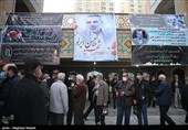 مراسم ترحیم شهید حسن ایرلو