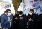 محمد مخبر معاون اول رئیس جمهور و سردار قاآنی فرمانده نیروی قدس سپاه