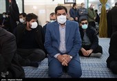 حضور محمد مخبر معاون اول رئیس جمهور در مراسم ترحیم شهید حسن ایرلو
