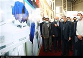 بازدید محمدباقر قالیباف رئیس مجلس شورای اسلامی از نمایشگاه دستاوردهای جهاد دانشگاهی  1400