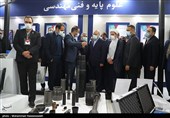 بازدید محمدباقر قالیباف رئیس مجلس شورای اسلامی از نمایشگاه دستاوردهای جهاد دانشگاهی  1400