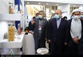 بازدید محمدباقر قالیباف رئیس مجلس شورای اسلامی از نمایشگاه دستاوردهای جهاد دانشگاهی  1400