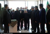 محمدباقر قالیباف رئیس مجلس شورای اسلامی در افتتاحیه نمایشگاه دستاوردهای جهاد دانشگاهی 1400