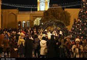 کلیسای وانک درآستانه سال نومیلادی - اصفهان