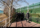 حضور انسیه خزعلی، معاون امور زنان و خانواده ریاست جمهوری و شهاب الدین عزیزی خادم در محل اردوی تیم ملی فوتبال بانوان 
