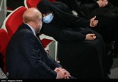  قالیباف رئیس مجلس و زینب سلیمانی فرزند شهید حاج قاسم سلیمانی