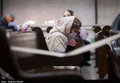 مراسم آغاز سال نو میلادی در کلیسای سرکیس مقدس