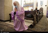 مراسم آغاز سال نو میلادی در کلیسای سرکیس مقدس