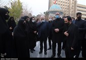 مراسم یادبود فرزند سخنگوی دولت
