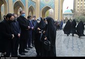 مراسم یادبود فرزند سخنگوی دولت