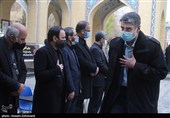 حضور ایمان شمسایی مدیرکل مطبوعات و خبرگزاری‌های داخلی در مراسم یادبود فرزند سخنگوی دولت