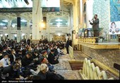 آئین دومین سالگرد شهادت سردار حاج قاسم سلیمانی در حرم حضرت معصومه (س)