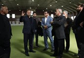بازدید عزیزی خادم از باشگاه فولاد خوزستان + تصاویر