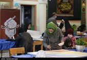 کتابت خطبه فدکیه  باعنوان «صریر فدک» توسط 40 بانوی خوشنویس