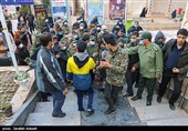 حضور فرمانده کل سپاه در گلزار شهدای کرمان