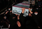 تشییع پیکر 150 شهید دوران دفاع مقدس در تهران