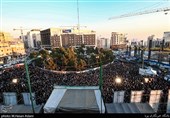 تجمع عزاداران فاطمی در میدان شهید طهرانی مقدم