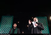 مداحی حاج محمود کریمی و سیدمحمود علوی  در تجمع عزاداران فاطمی در میدان شهید طهرانی مقدم