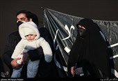 تجمع عزاداران فاطمی در میدان شهید طهرانی مقدم