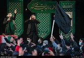 مداحی حاج محمود کریمی و سیدمحمود علوی  در تجمع عزاداران فاطمی در میدان شهید طهرانی مقدم