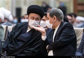حضور حجت الاسلام سید حسن خمینی تولیت حرم مطهر امام خمینی و اسحاق جهانگیری  درپنجمین سالگرد بزرگداشت ارتحال آیت الله هاشمی رفسنجانی 