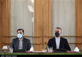 حسین امیرعبدالهیان وزیر امور خارجه در دیدار با  نمایندگان اقلیت های دینی