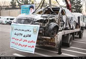 آتش سوزی عمدی و تخریب خودروهای گران قیمت در پنجاه و دومین طرح رعد پلیس پیشگیری 