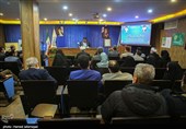 سخنرانی حسن عبدلیان پور رئیس مرکز وکلا در همایش نکوداشت پژوهش
