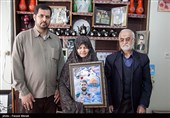 مادر شهید مدافع حرم حمید سیاهکالی