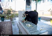 مادر شهید مدافع حرم  جهانگیر جعفری نیا
