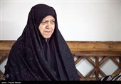 مادر شهید مدافع حرم  جهانگیر جعفری نیا