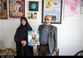 مادر شهید مدافع حرم  جهانگیر جعفری نیا